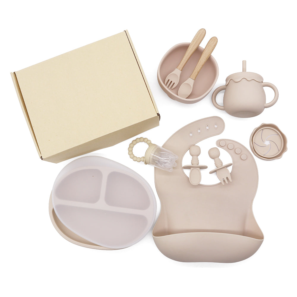 Baby Feeding Starter Set - Beige