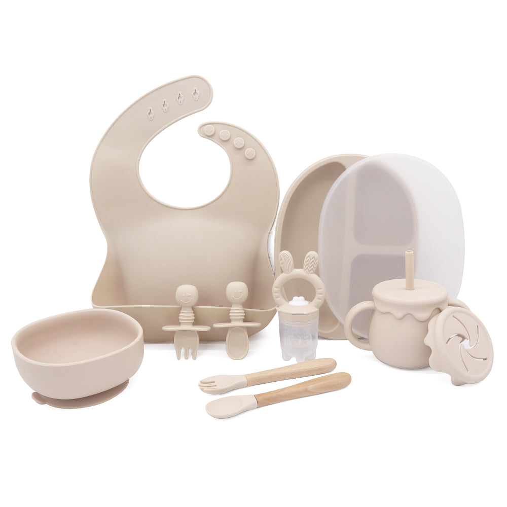 Baby Feeding Starter Set - Beige