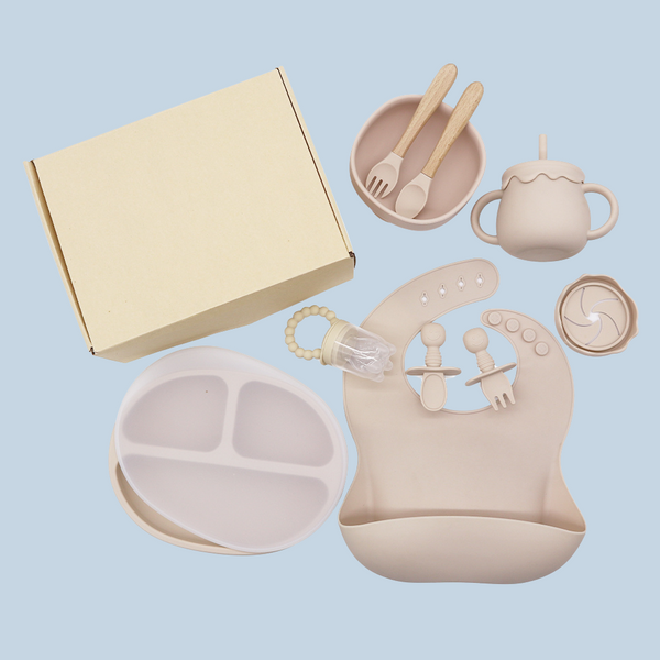 Baby Feeding Starter Set - Beige